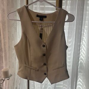 Cream Vest